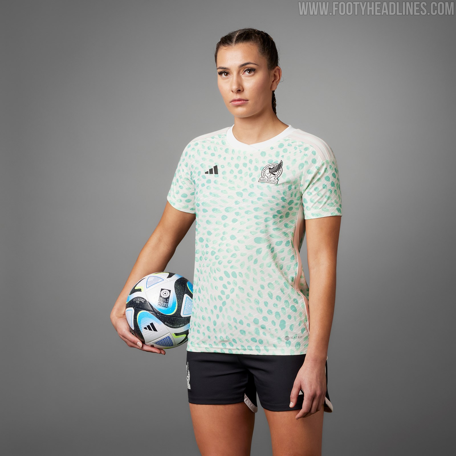 Mexico 20232024 Women's Away Kit Released Footy Headlines